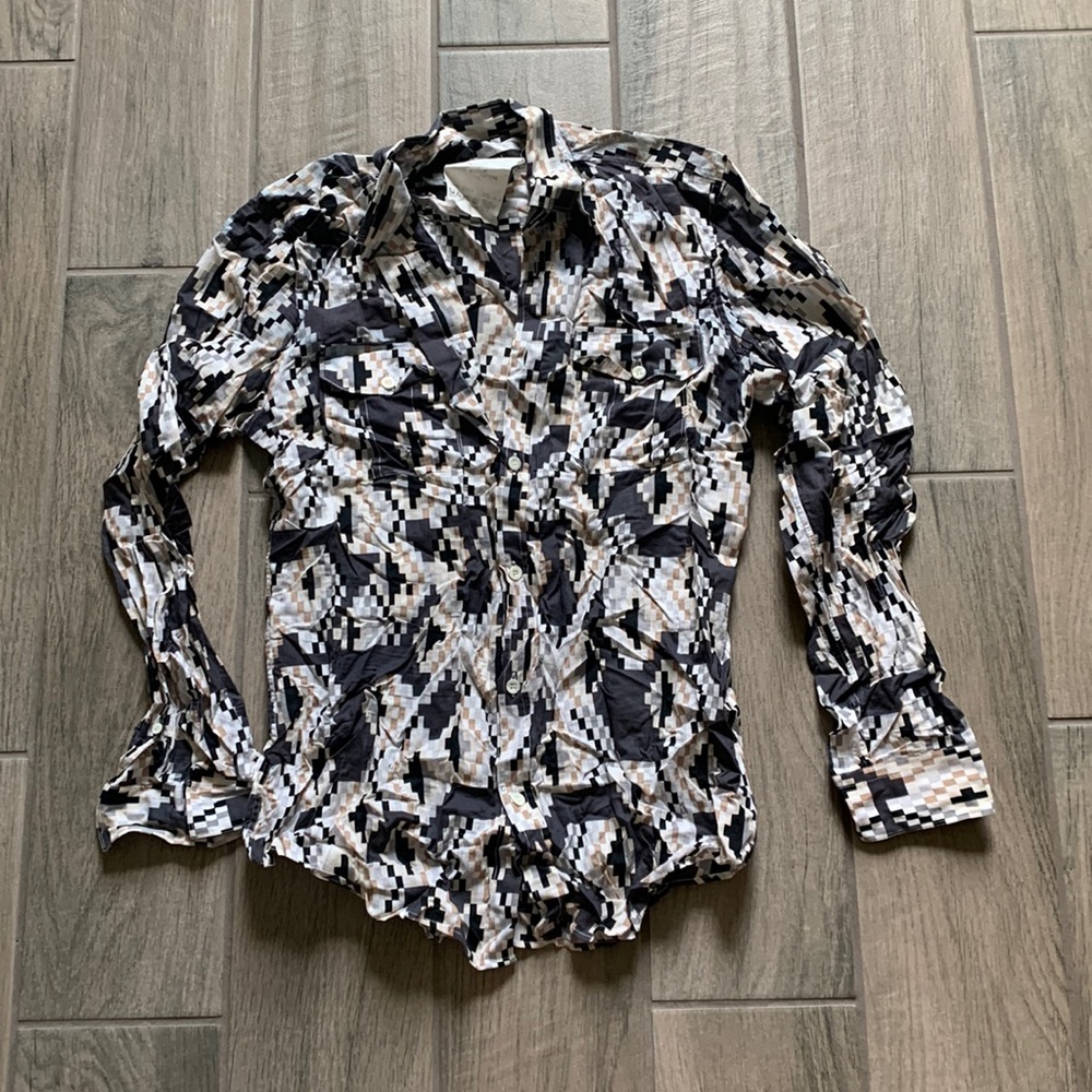 Gucci button front shirt